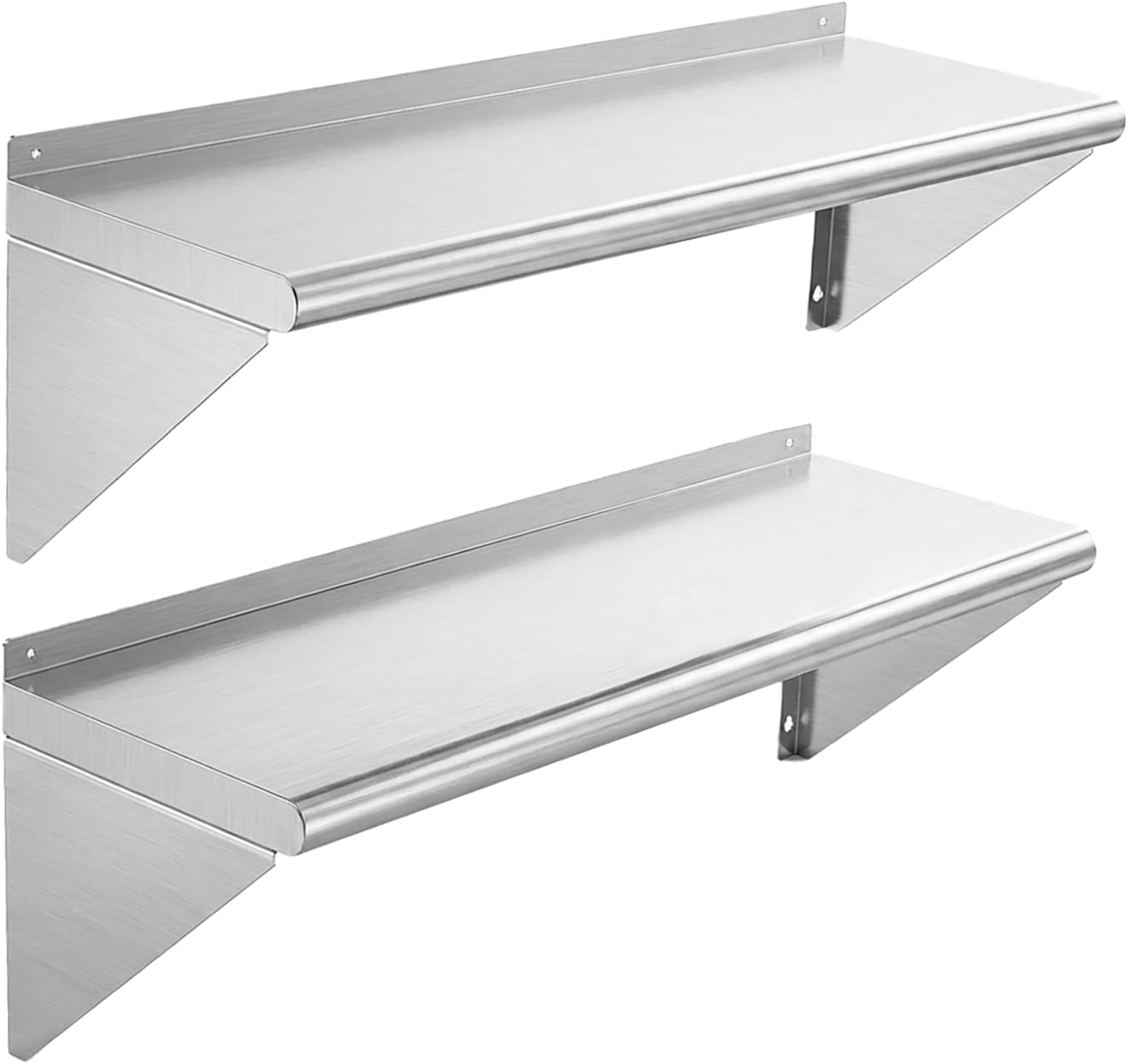Wall Shelf Commercial Kitchen - Wall Mounted Stainless Steel Shelf 12