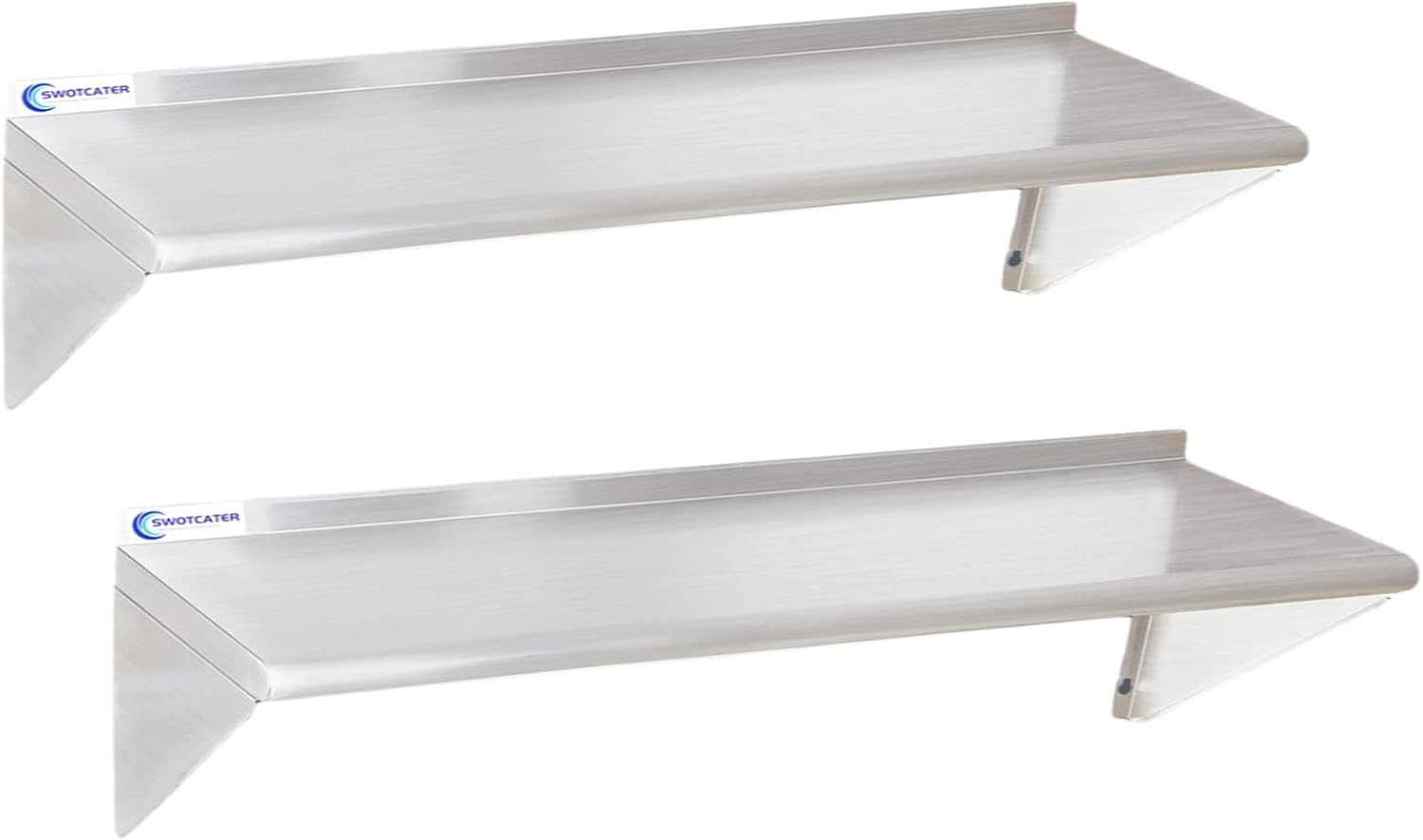 2 Pack Stainless Steel Shelf 1 - đánh giá và giá Wall Shelf Commercial Kitchen