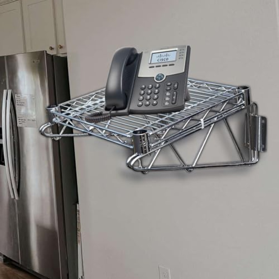 Heavy Duty Chrome Wire Wall Sh - đánh giá và giá Wall Shelf Commercial Kitchen