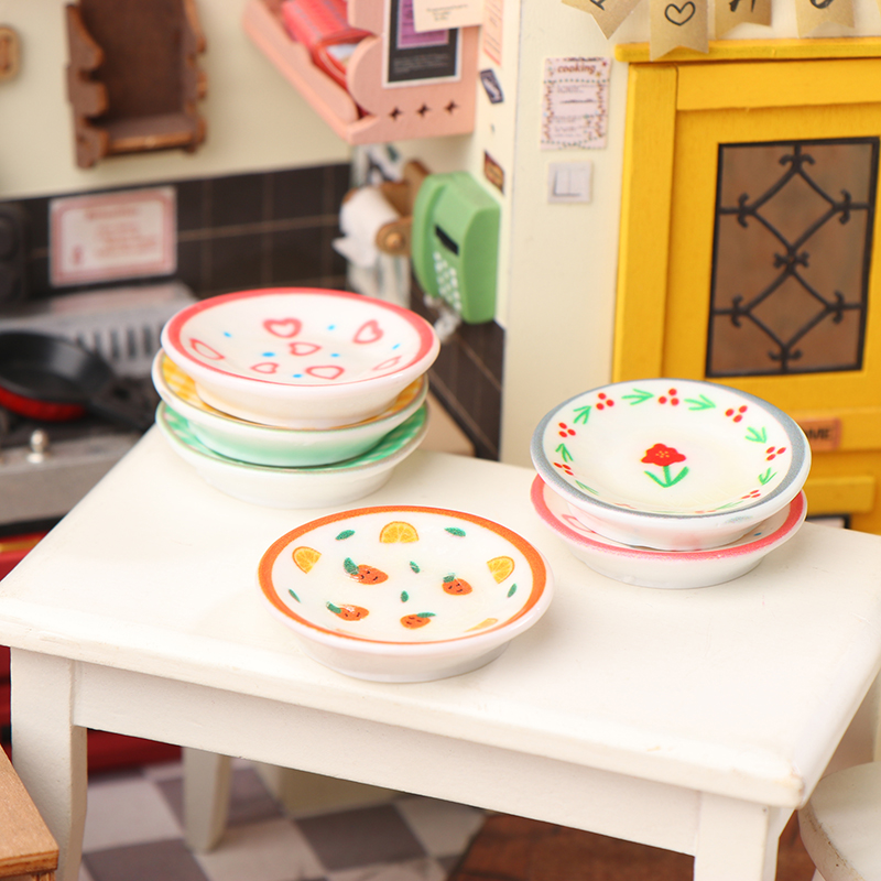 5Pcs 1/12 Dollhouse Mini Plate - đánh giá và giá Commercial Kitchen Setup