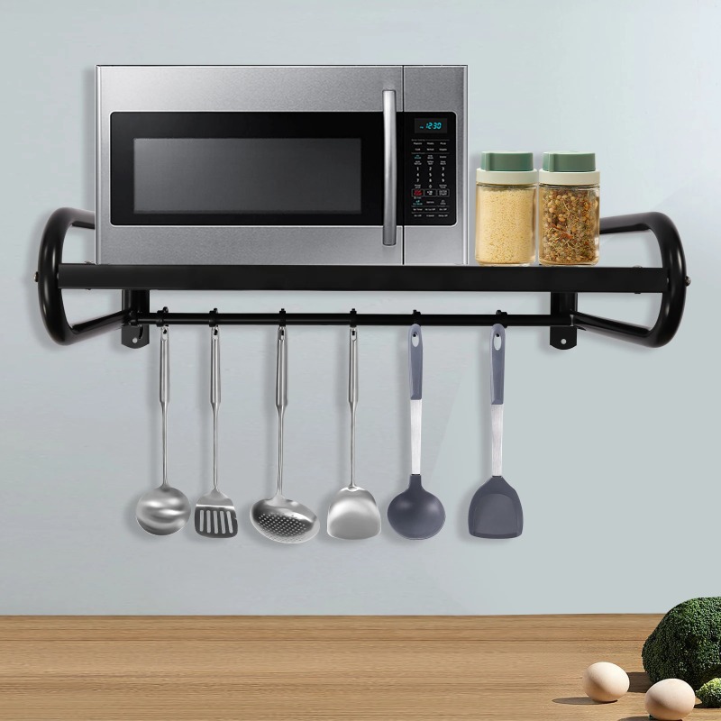 Wall-Mounted Microwave Oven Ra - đánh giá và giá Wall Shelf Commercial Kitchen