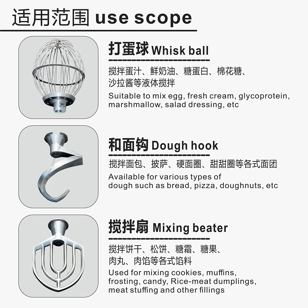Food Processing Machinery Egg  - đánh giá và giá Dough Mixer Machine