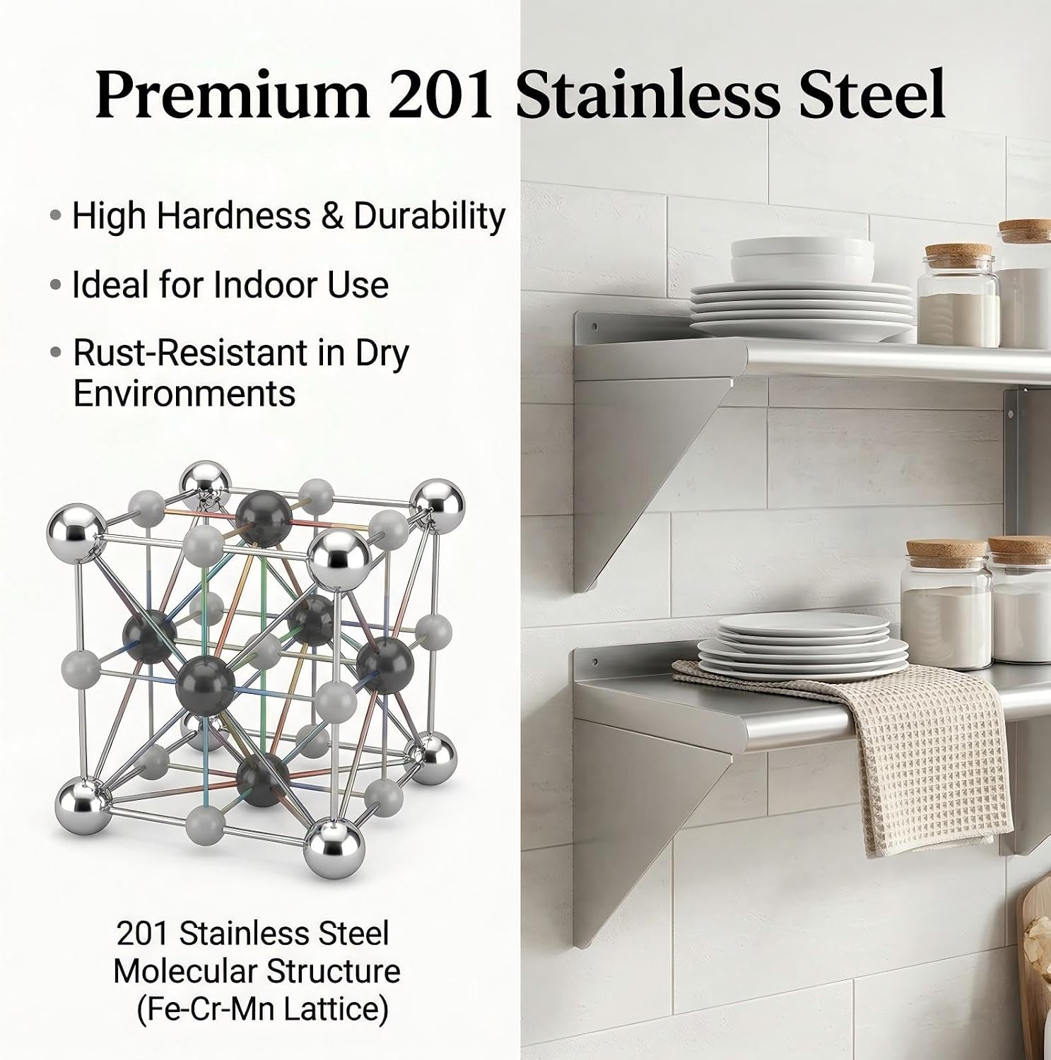 Wall Mounted Stainless Steel S - đánh giá và giá Wall Shelf Commercial Kitchen
