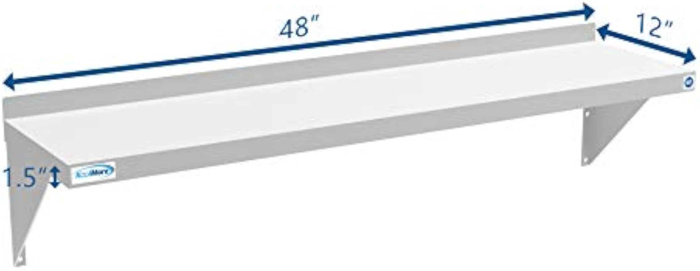 Commercial Kitchen Metal Shelf - đánh giá và giá Wall Shelf Commercial Kitchen