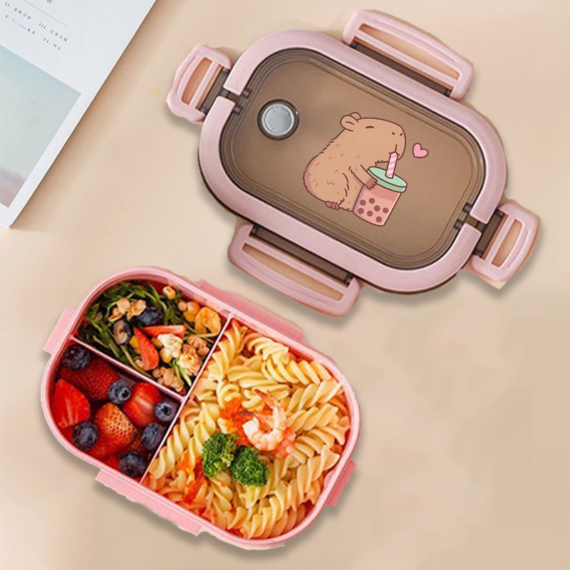 Capybara Bento Lunch Box Anime - đánh giá và giá Commercial Kitchen Setup