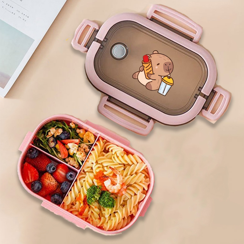 Capybara Bento Lunch Box Anime - đánh giá và giá Commercial Kitchen Setup