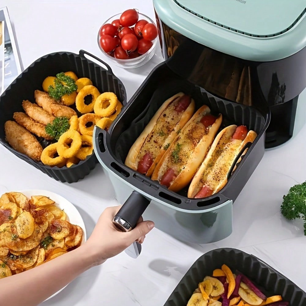 1pc Reusable Silicone Air Frye - đánh giá và giá Commercial Kitchen Setup