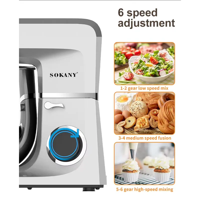Sokany 269 High Quality Dough  - đánh giá và giá Dough Mixer Machine