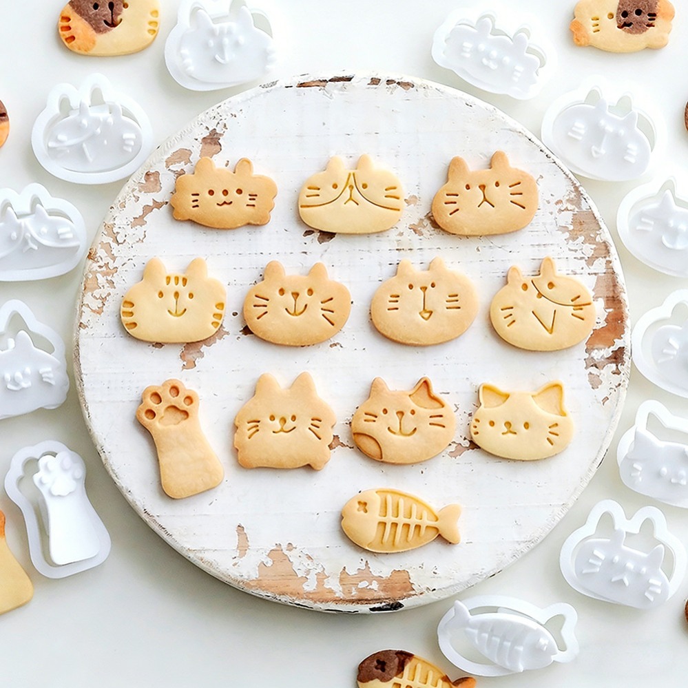 Cute Kitten DIY Stamp Cookie C - đánh giá và giá Commercial Kitchen Setup