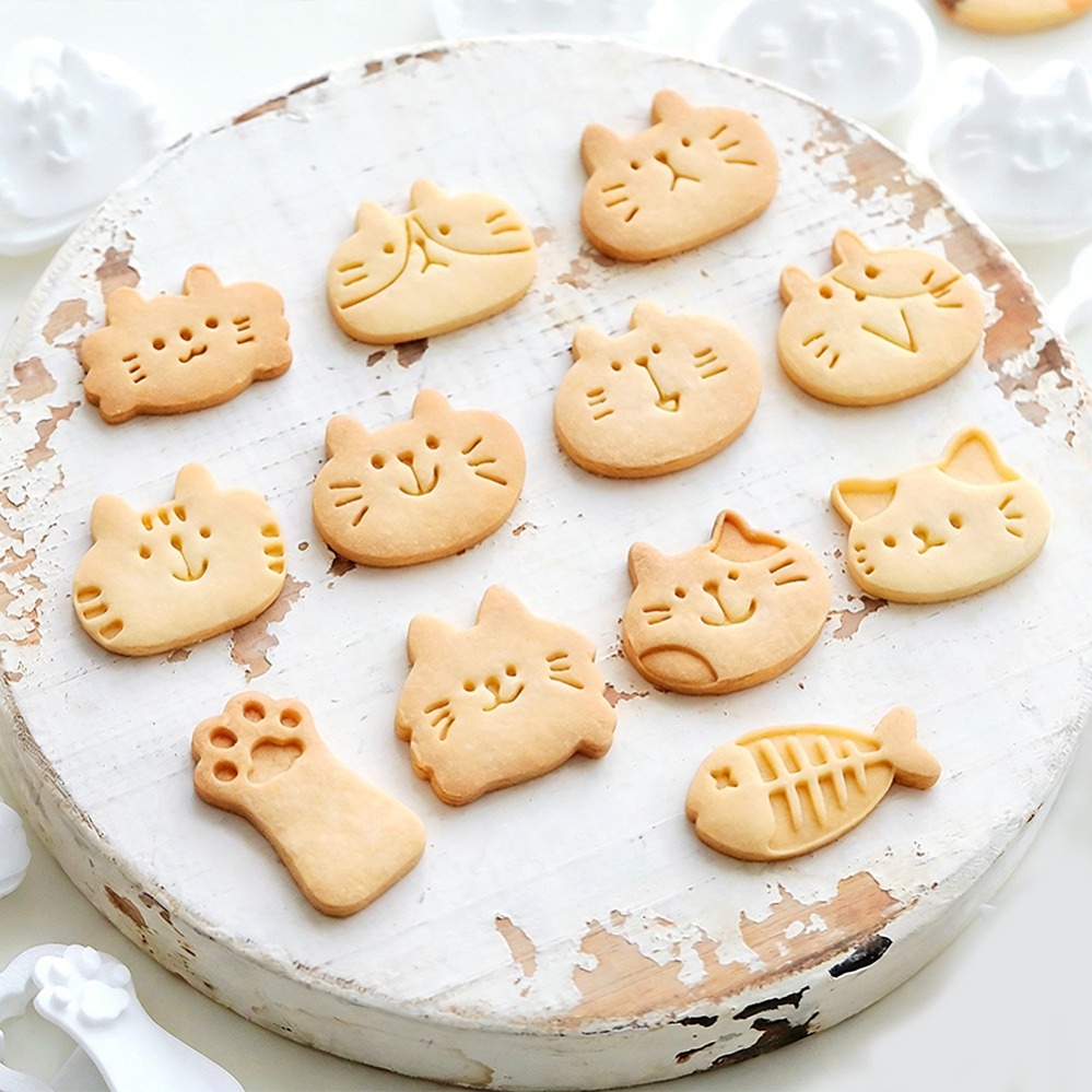 Cute Kitten DIY Stamp Cookie C - đánh giá và giá Commercial Kitchen Setup