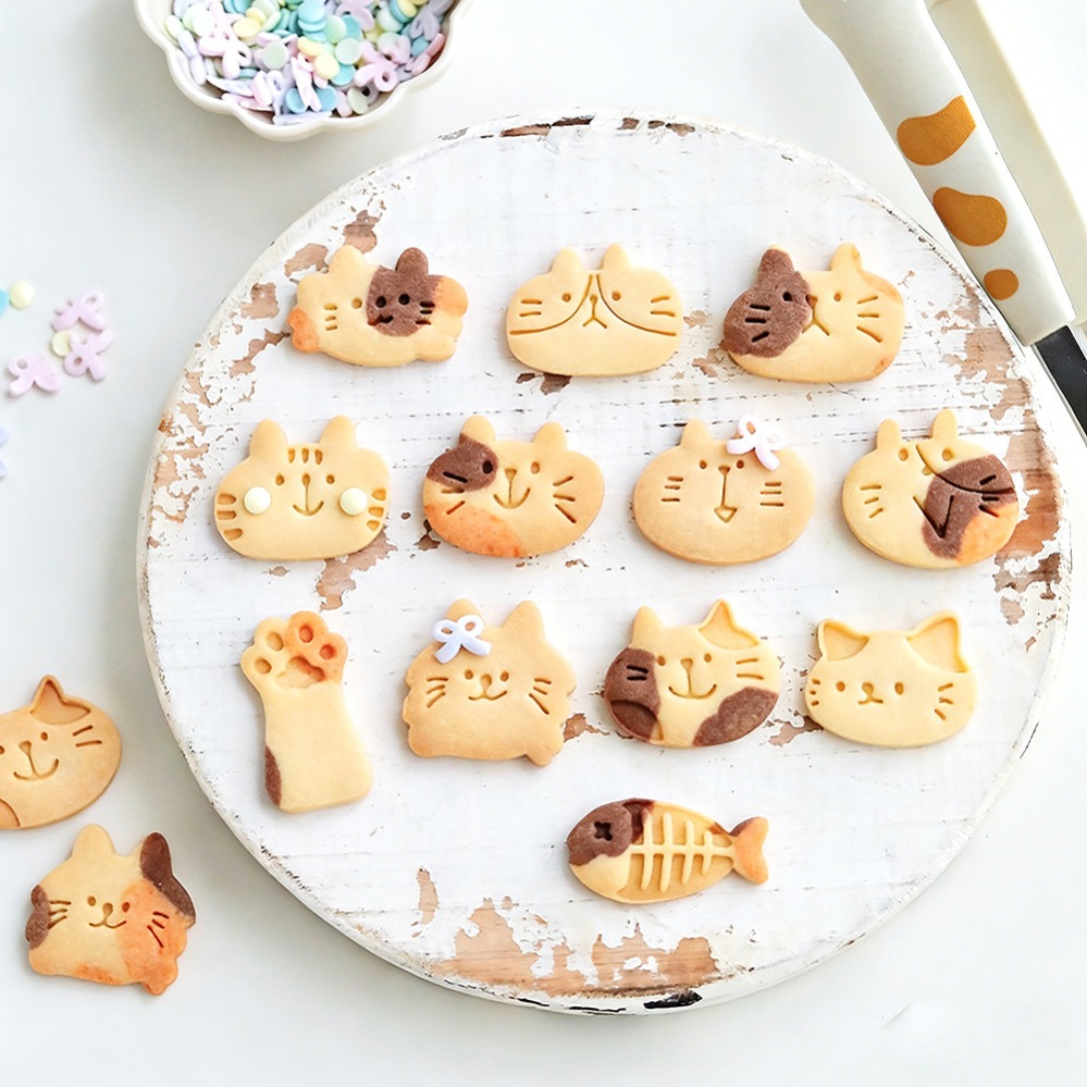 Cute Kitten DIY Stamp Cookie C - đánh giá và giá Commercial Kitchen Setup