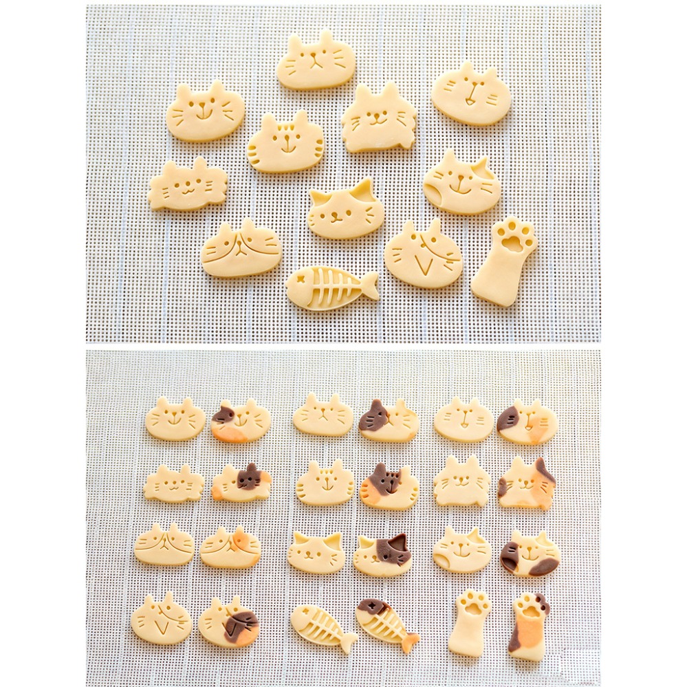Cute Kitten DIY Stamp Cookie C - đánh giá và giá Commercial Kitchen Setup