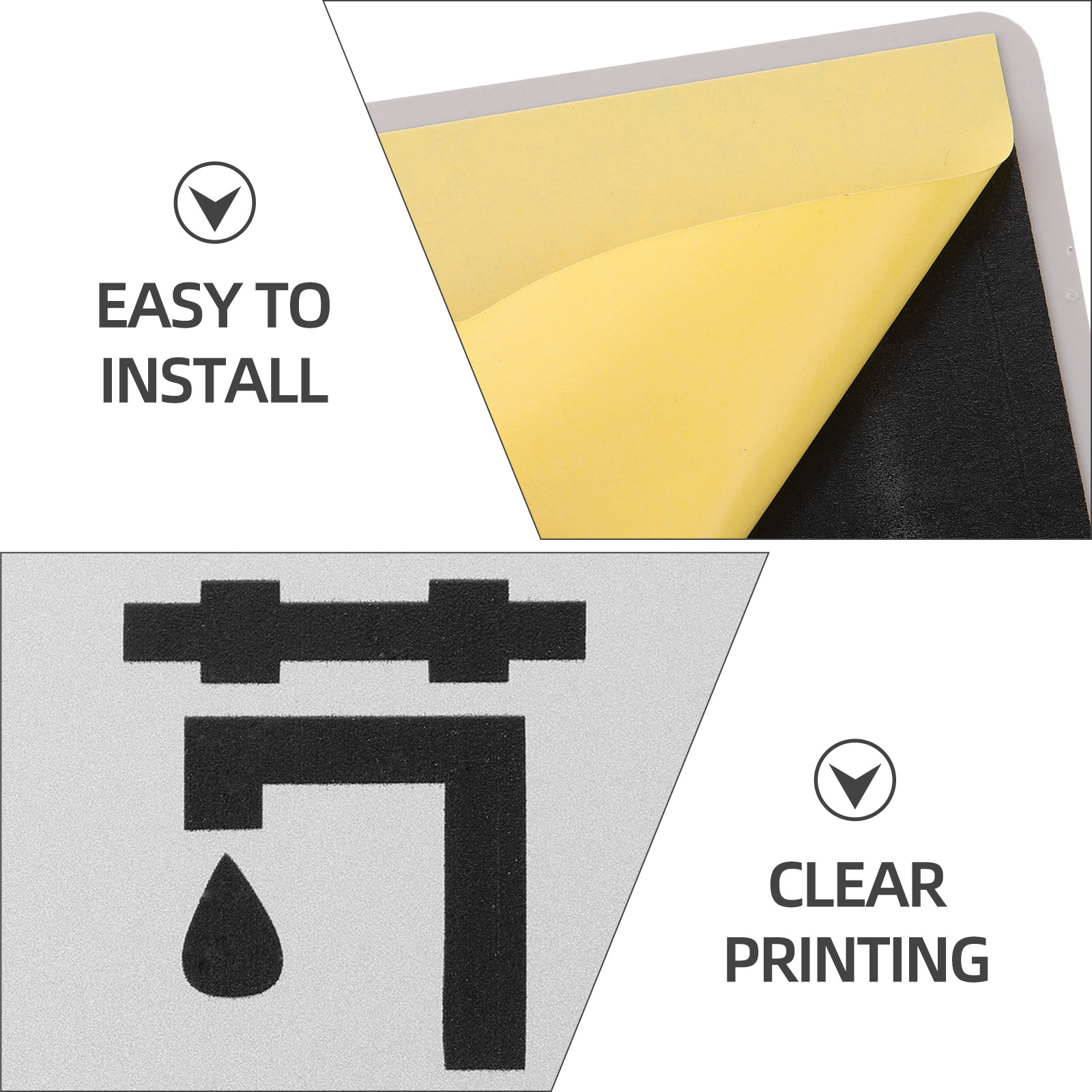 Water Saving Wall Sign Heavy D - đánh giá và giá Commercial Kitchen Wall Panel