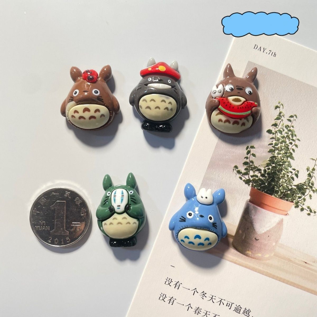 Totoro Anime Resin Fridge Magn - đánh giá và giá Commercial Kitchen Setup